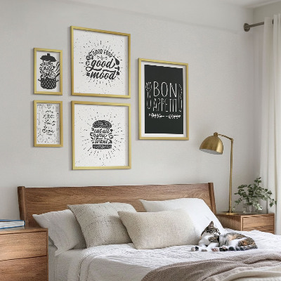 Billedsæt over sofa Køkkeninspirationer til madlavning