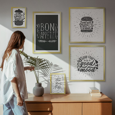 Billedsæt over sofa Køkkeninspirationer til madlavning