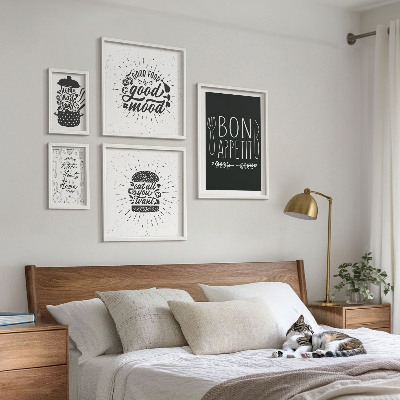 Billedsæt over sofa Køkkeninspirationer til madlavning