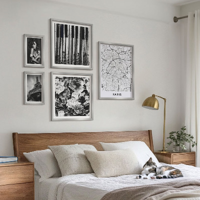 Billedkomposition til væg Elegant arkitektur i parisisk stil