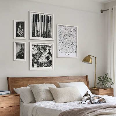 Billedkomposition til væg Elegant arkitektur i parisisk stil