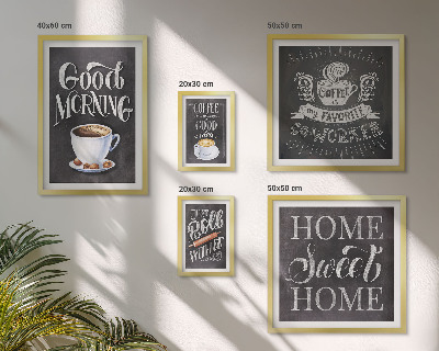 Billedsæt over sofa Inspirationer til rustik kaffe