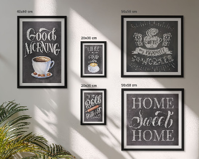 Billedsæt over sofa Inspirationer til rustik kaffe