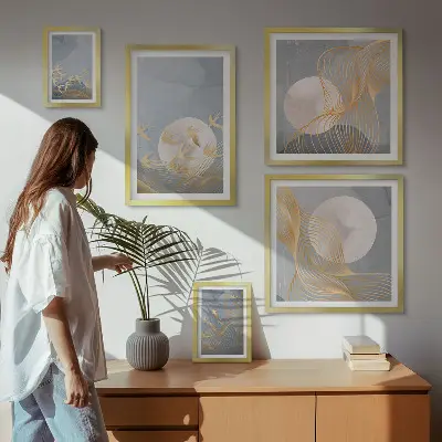 Billedsæt til sofa harmoni mellem natur og delikatesse