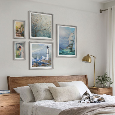 Billedkomposition til væg Haveventyr og landskaber