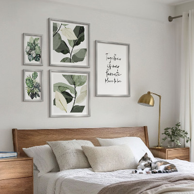 Billedsæt over sofa Moderne planteinspirationer