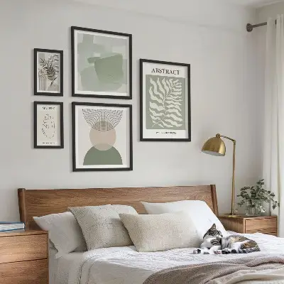 Planteillustrationer til væggen stilfulde kompositioner