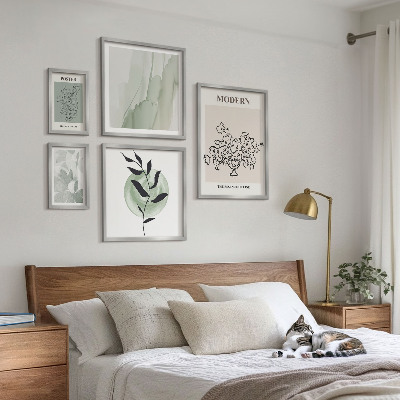 Billedkomposition til væg Moderne minimalistiske dekorationer