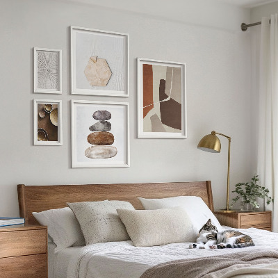 Billedkomposition til væg Teksturer moderne kunst