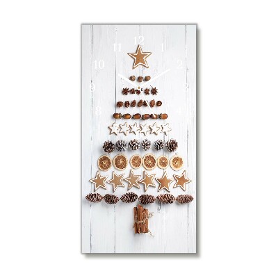 Lodret glas vægu Lodret glas vægu Gingerbread Christmas Tree Ornaments