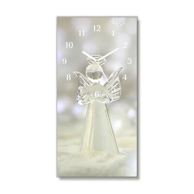 Lodret glas vægu Lodret glas vægu Christmas Glass Angel Decoration