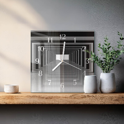 Glas ur 3D-tunnel
