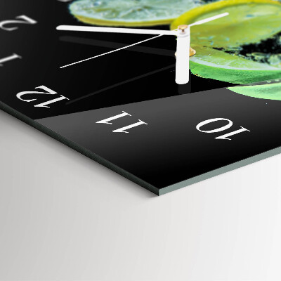 Glas ur Citron og lime