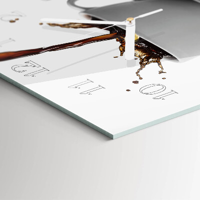 Glas ur En kop kaffe