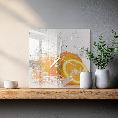 Glas ur Appelsiner