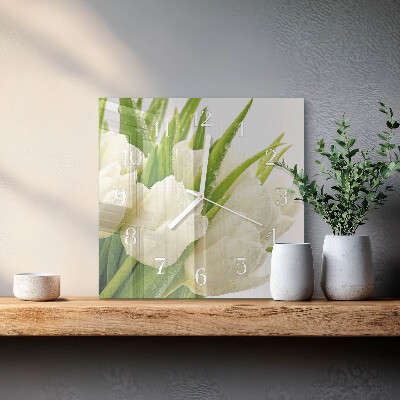 Glas ur Tulipaner