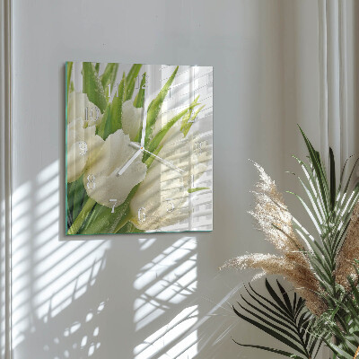 Glas ur Tulipaner