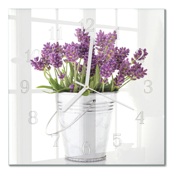 Glas ur Lavendel