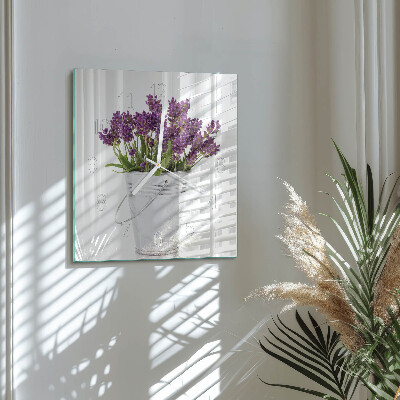 Glas ur Lavendel