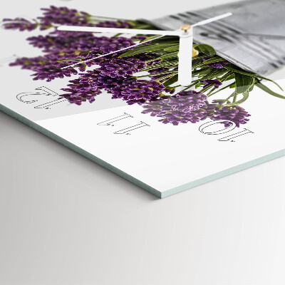 Glas ur Lavendel