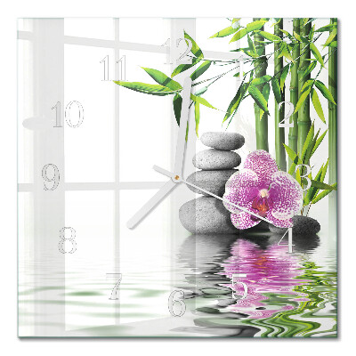 Glas ur Blomstrende træ