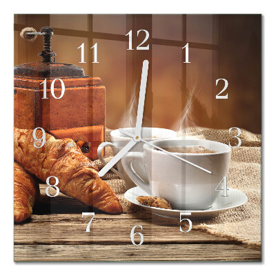 Firkantet vægur Kaffekværn