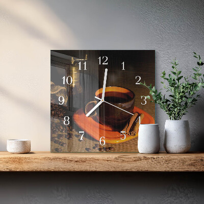 Glas ur Kaffe