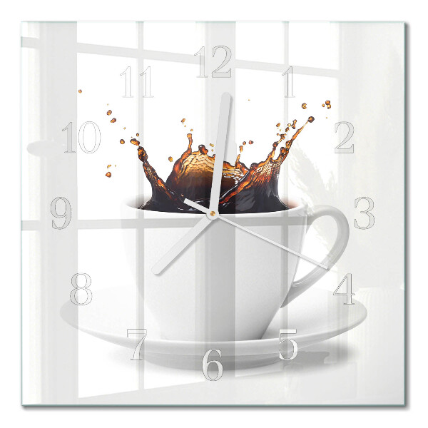 Glas ur Kaffe