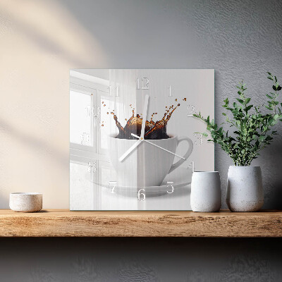 Glas ur Kaffe