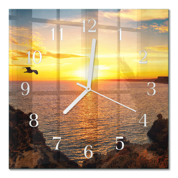 Glas ur Solnedgang