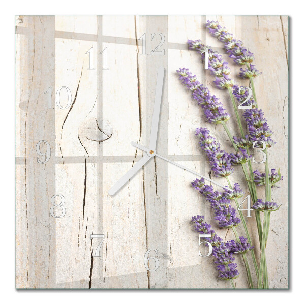 Glas ur Lavendel