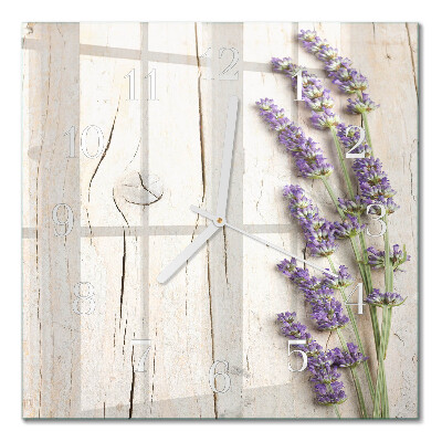 Glas ur Lavendel