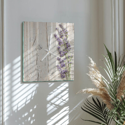 Glas ur Lavendel