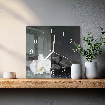 Glas ur Blomst og sten