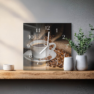 Glas ur Kaffe