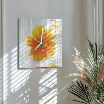 Glas ur Blomst