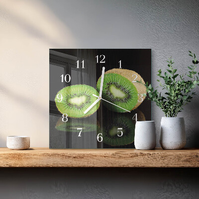 Firkantet vægur Kiwi