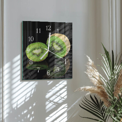 Firkantet vægur Kiwi