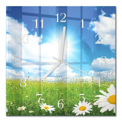 Glas ur Engblomster