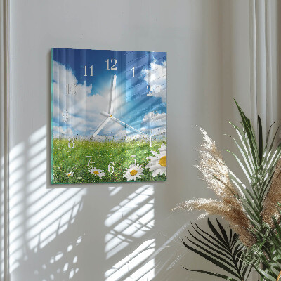 Glas ur Engblomster