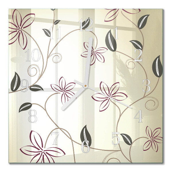 Glas ur Floristisk kunst