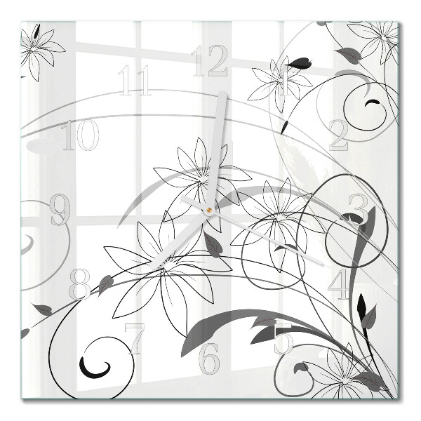 Glas ur Floristisk kunst