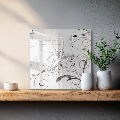 Glas ur Floristisk kunst