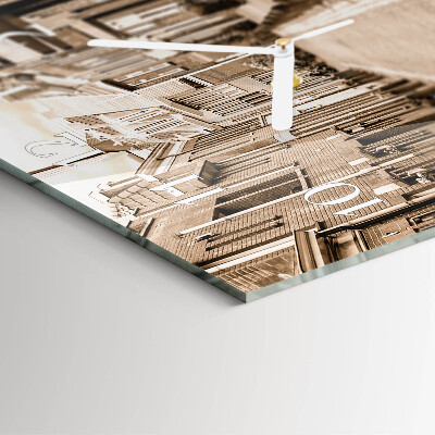 Glas ur Sepia-gyde