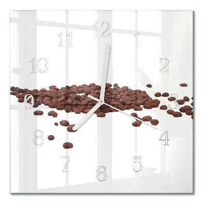 Glas ur Kaffebønner