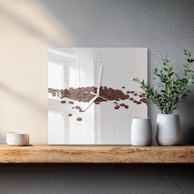 Glas ur Kaffebønner