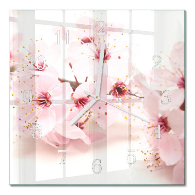 Glas ur Blomster