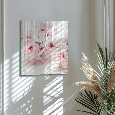 Glas ur Blomster