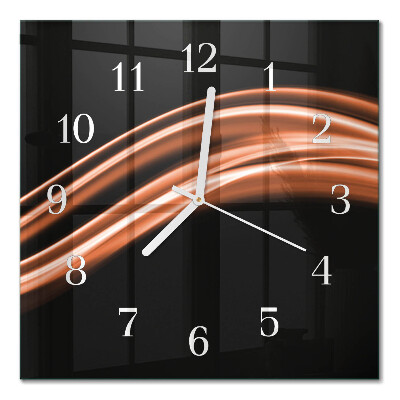 Glas ur Abstrakte linjer