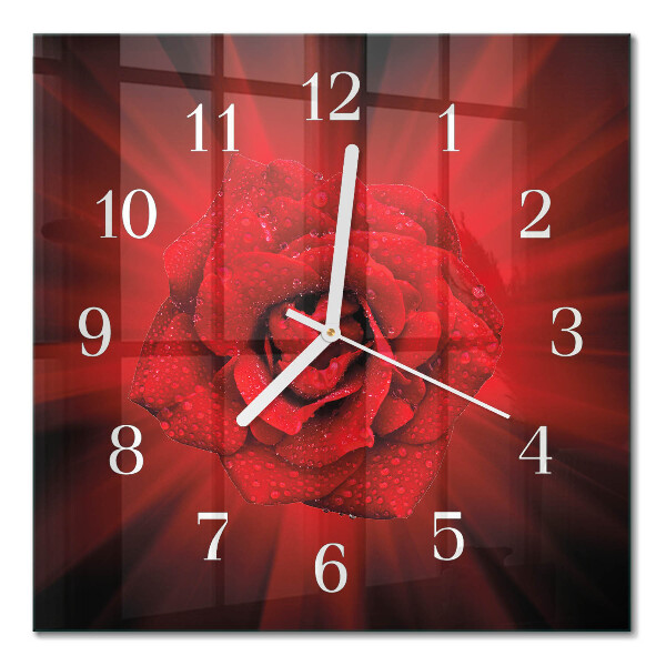 Glas ur Rose